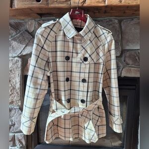 Coach Signature Short Trench Coat